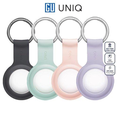 Vỏ UNIQ Lino Liquid Silicon For Airtag chất liệu silicone bền bỉ thiết kế gọn nhẹ sẽ theo bạn mọi lúc mọi nơi Hàng Chính Hãng