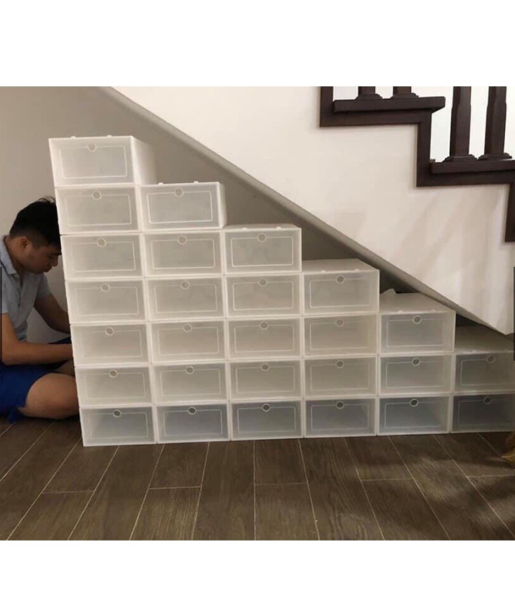 Combo hộp đựng giày nhựa cứng