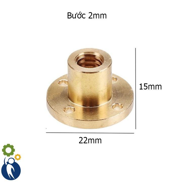 Đai Ốc T8 Bước 2