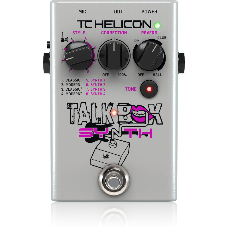 TC-Helicon Talkbox Synth for Guitar Talkbox Effects and Vocal Tone Polishing-Hàng Chính Hãng