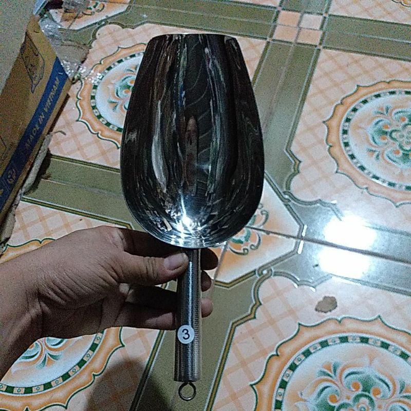 Cây Xúc Đá Inox Cao Cấp Không Gỉ