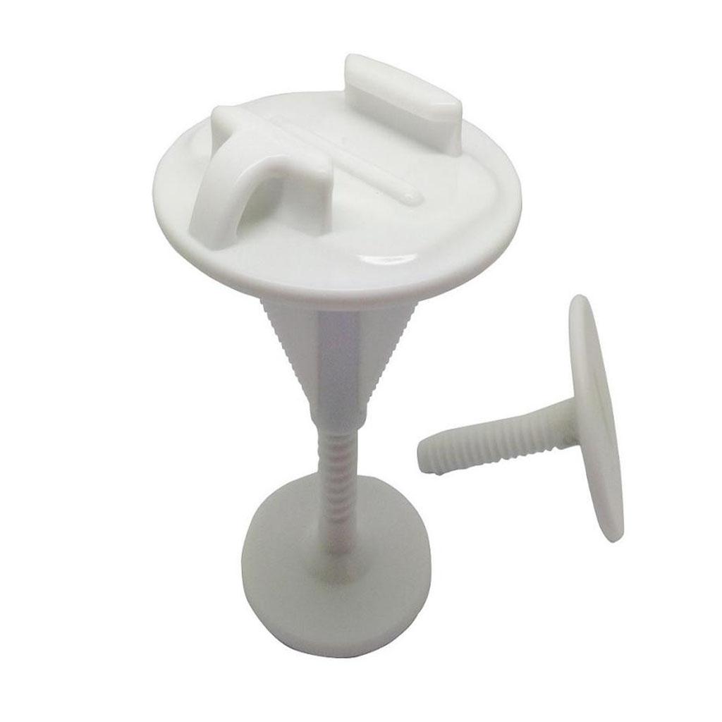 Fixed Mount Adapter Surfboard Bracket for 4/3/3+ -White