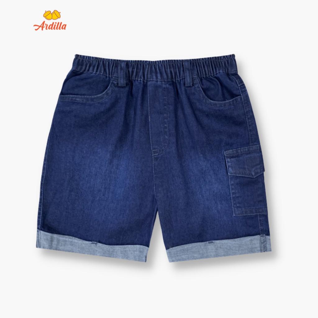 Quần Short Jeans/Bò Bé Trai ARDILLA Phong Cách Năng Động, Chất Vải Mềm Mại, Thoải Mái Cho Bé 2-11 Tuổi KB1604