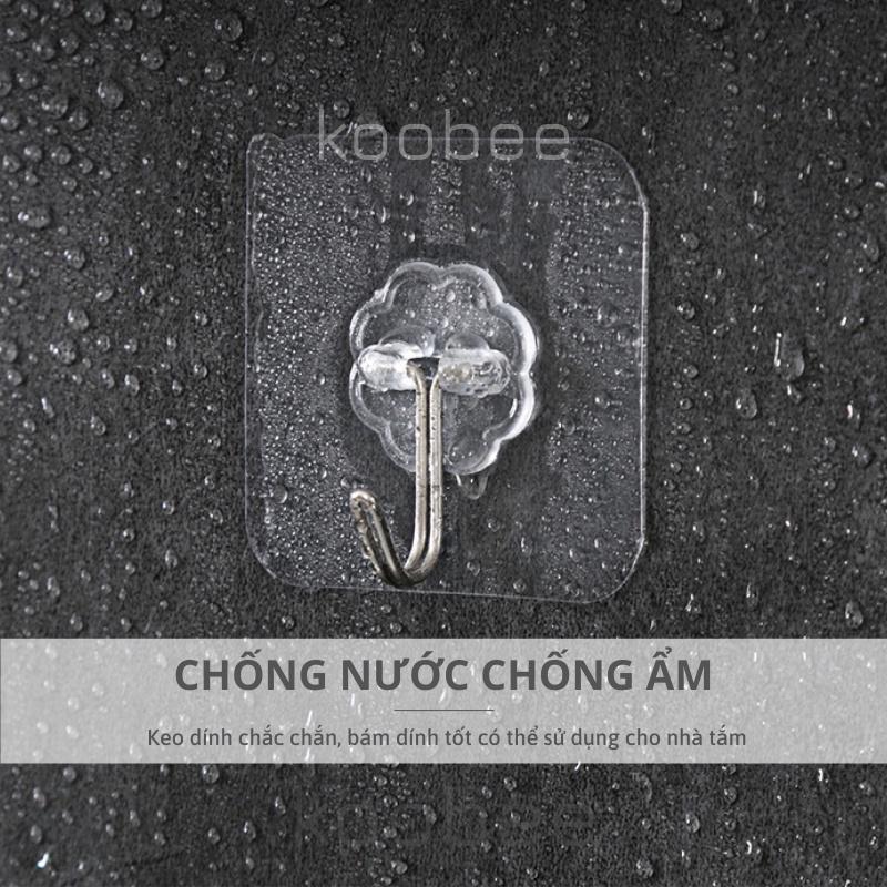 Móc Dán Tường Đa Năng Chịu Lực Chống Ẩm - Móc Treo Đồ Dán Tường