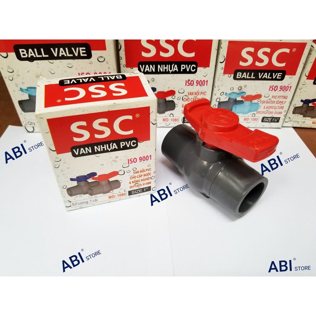 Van nhựa SSC 34, Van khóa nước nhựa hàng chính hãng