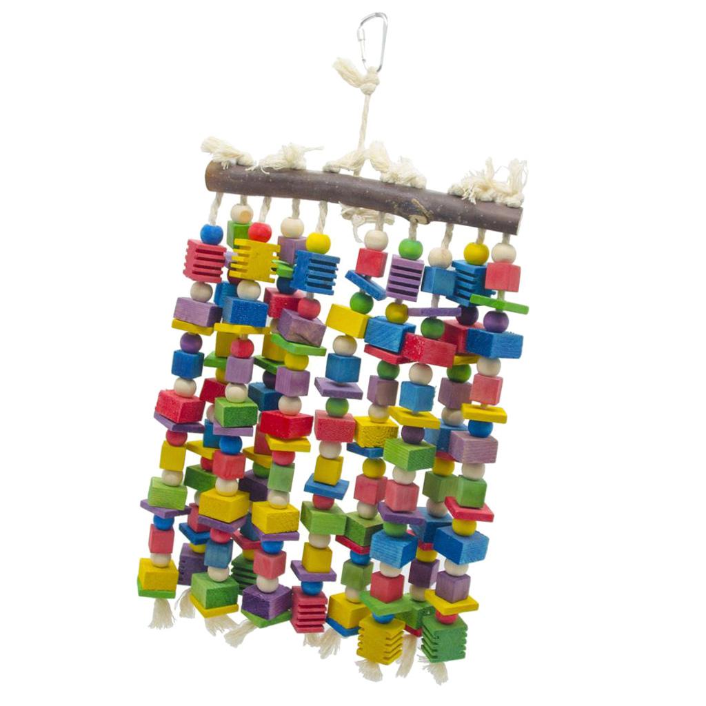 Bird Bite Chew Toy Parrot Cage Hanging Toys For Bird Budgie Pigeon Finch