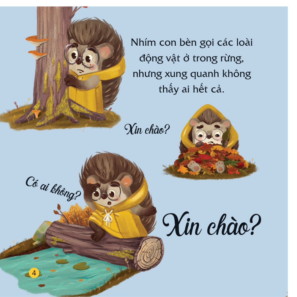 Truyện kể bốn mùa - Nhím con ham học hỏi - Điều kỳ diệu của mùa thu