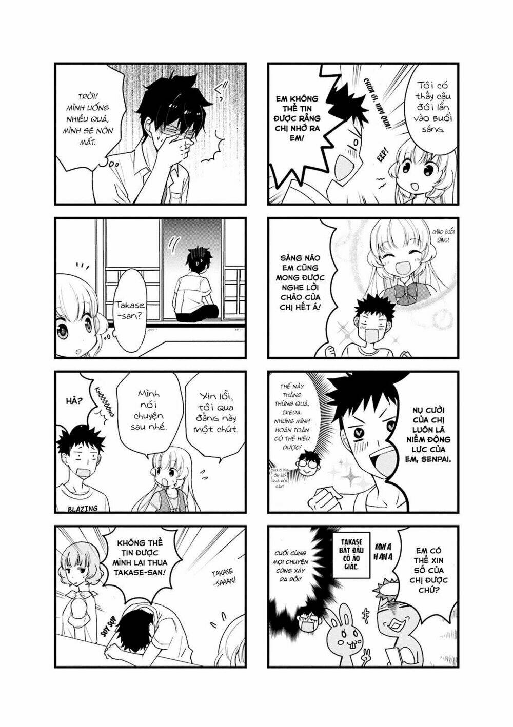 senpai nhỏ nhắn của tôi rất dễ thương chapter 14 8