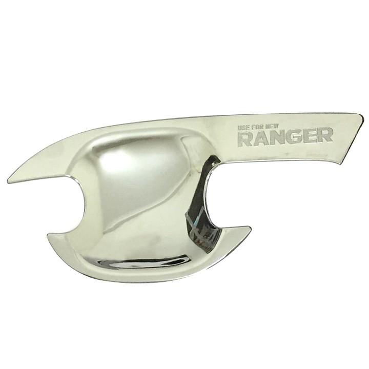 Bộ 04 ốp tay nắm cửa cho xe FORD RANGER