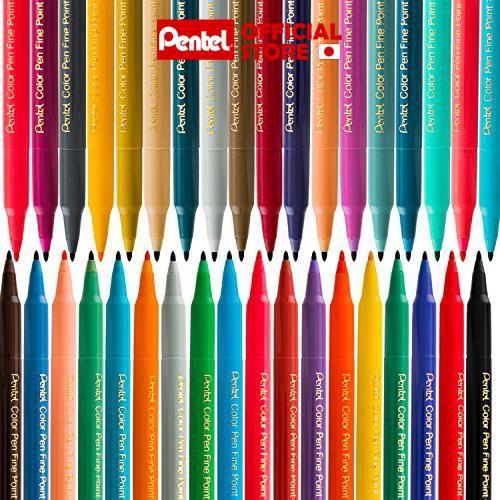 Bút dạ màu Pentel S360 (bán lẻ 24 màu)