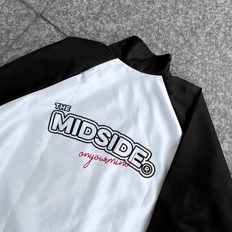 Áo Khoác Dù BOMBER Jackets in MIDSIDE Form Rộng Unisex Nam Nữ Ulzzang