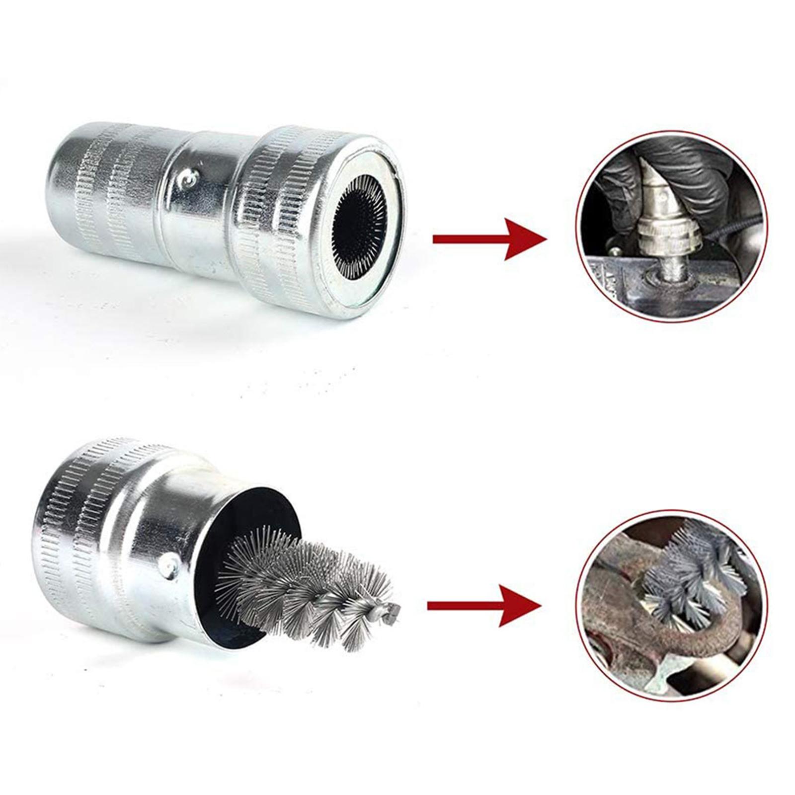 12x Battery Terminal Washers 2-Pack Cleaning Brush for Cars Marine Boat