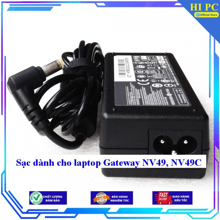 Sạc dành cho laptop Gateway NV49 NV49C - Kèm Dây nguồn - Hàng Nhập Khẩu