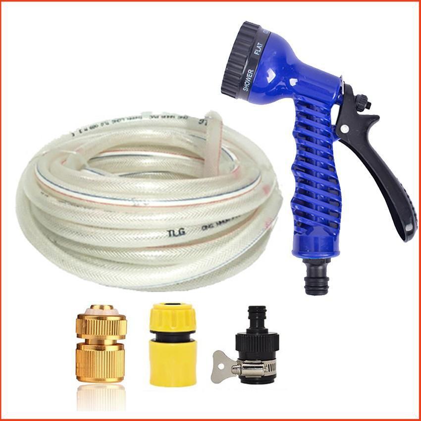 Bộ dây vòi xịt rửa xe, tưới cây, dọn dẹp nhà cửa 7-10m 206843