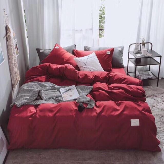 Cotton TICI Đỏ xám