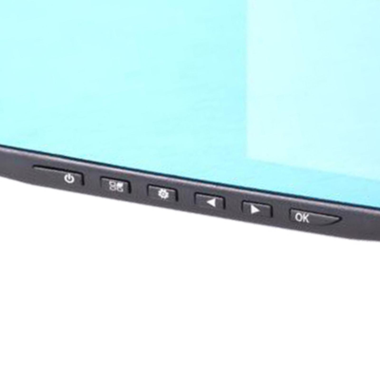 4.3 Inch Display HD Car 1080P Dash DVR Rearview Mirror Backup Camera Super Night Vision