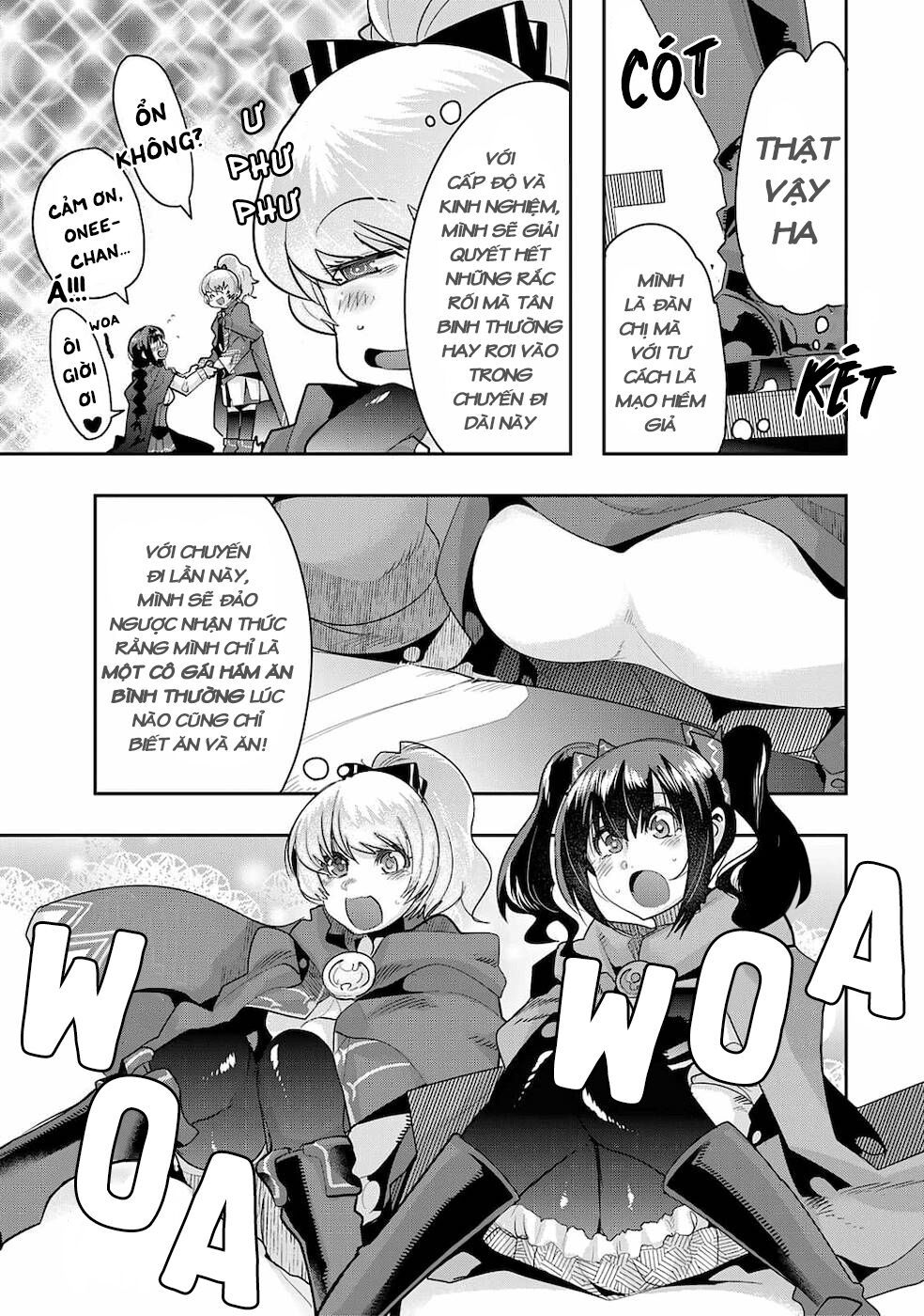 chuyển sinh thành con gái, tôi sẽ sinh tồn tại dị giới - yoku wakaranai keredo isekai ni tensei shiteita you desu chapter 23 5