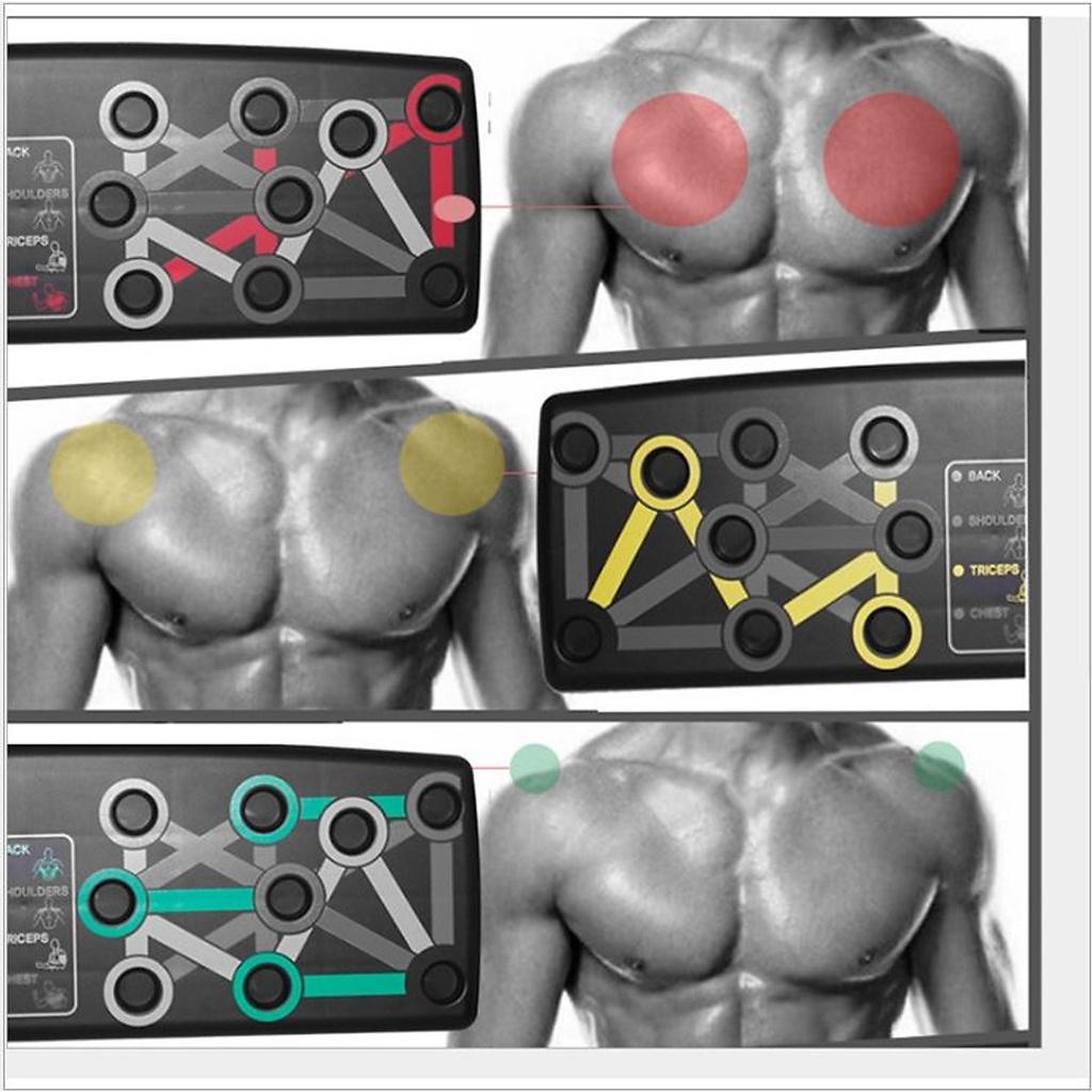 Dụng cụ chống đẩy hít đất tại nhà tập gym 14 bài tập - chính hãng dododios