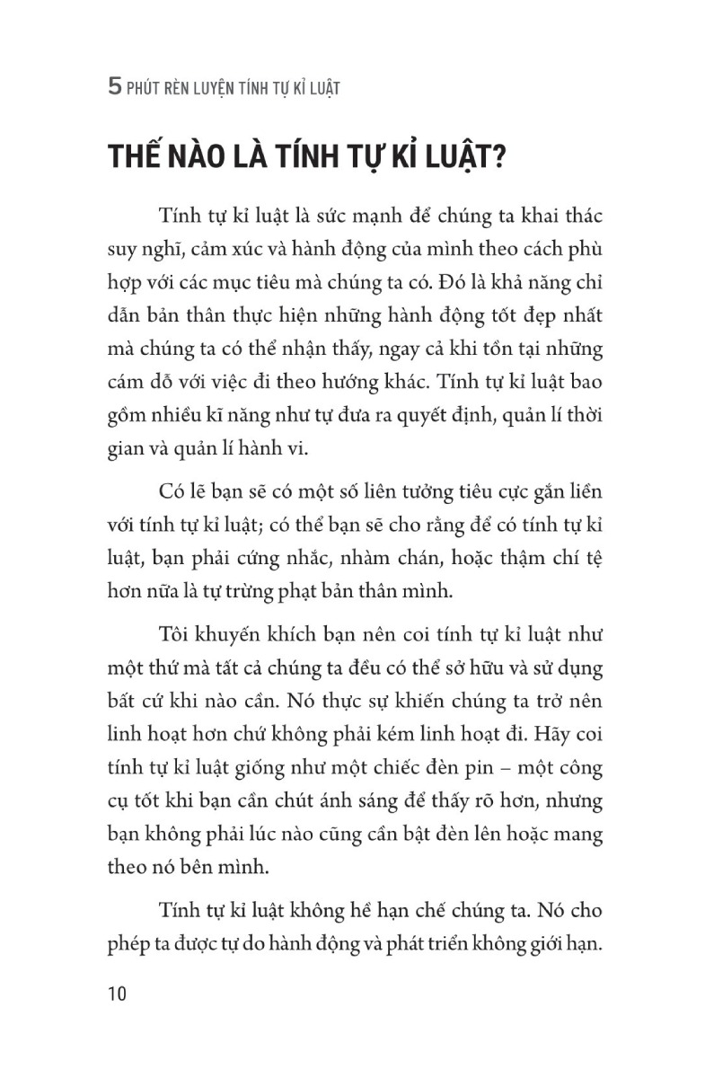 5 Phút Rèn Luyện Tính Tự Kỉ Luật _ML