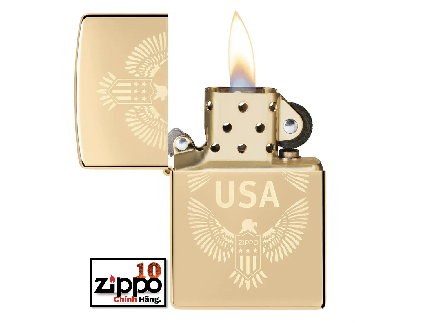 Bật lửa Zippo 48915 USA Design - Chính hãng 100%