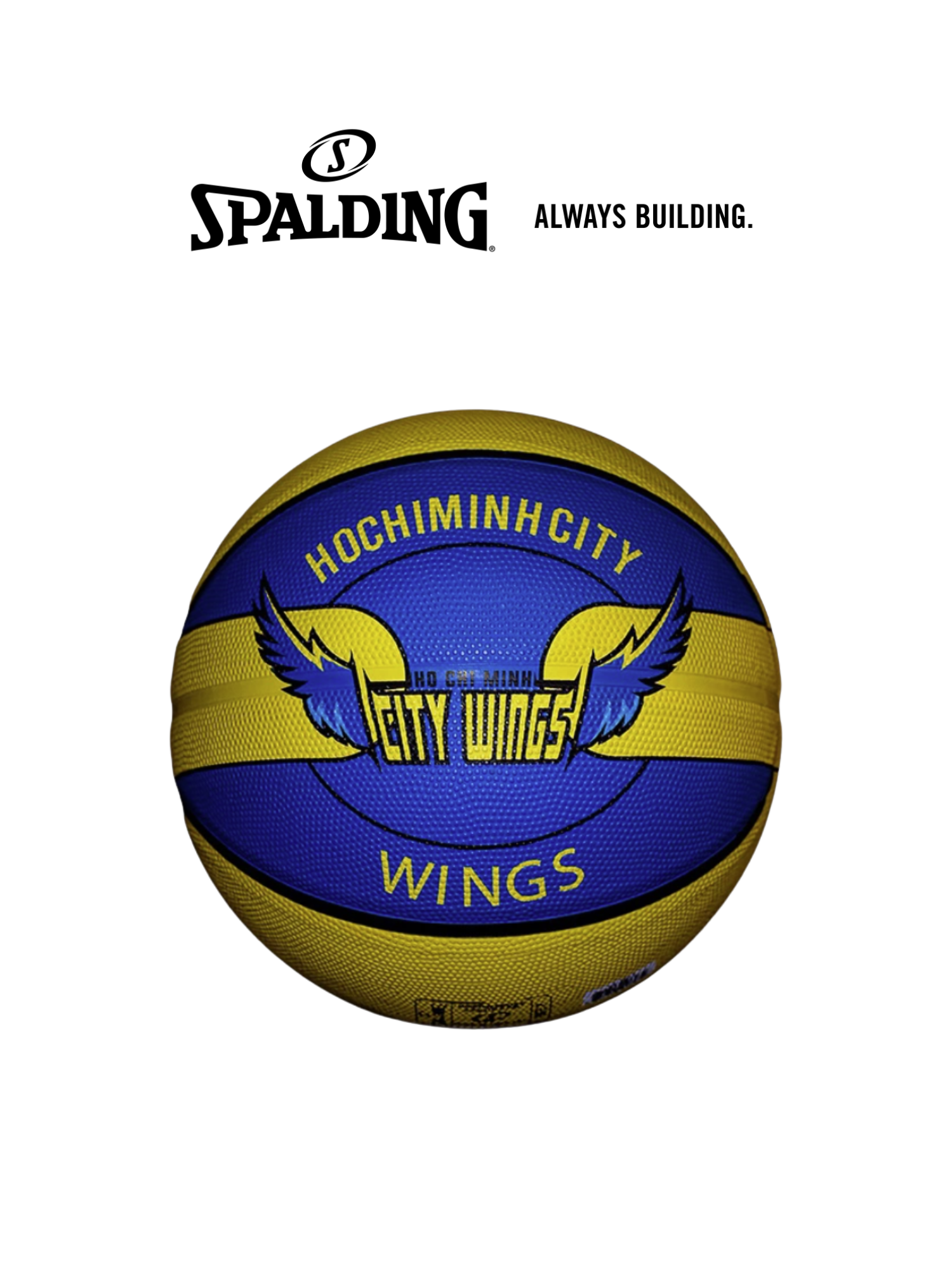 Bóng rổ Spalding VBA Team Ho Chi Minh City Wings Size 7