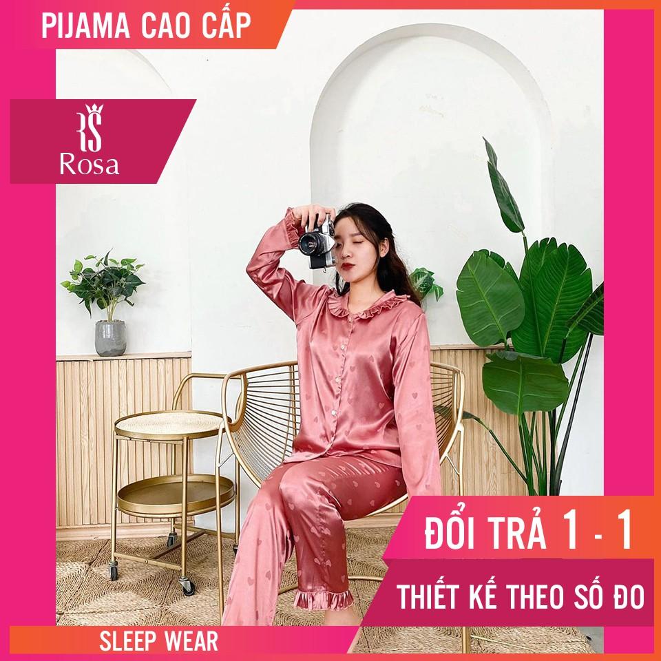 - Set Pijama Tim Bèo Gấm - Mã D314