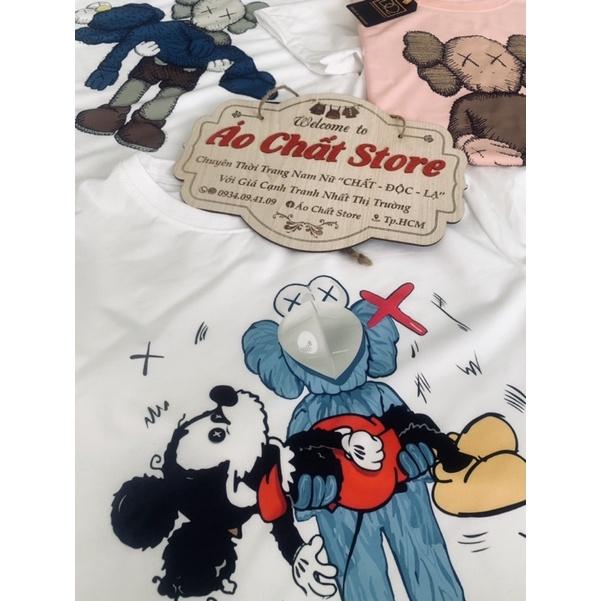 BST Áo Thun Gấu KAWS BEAR Thời Trang Siêu Độc | Áo KAWS Mẫu Mới Đẹp