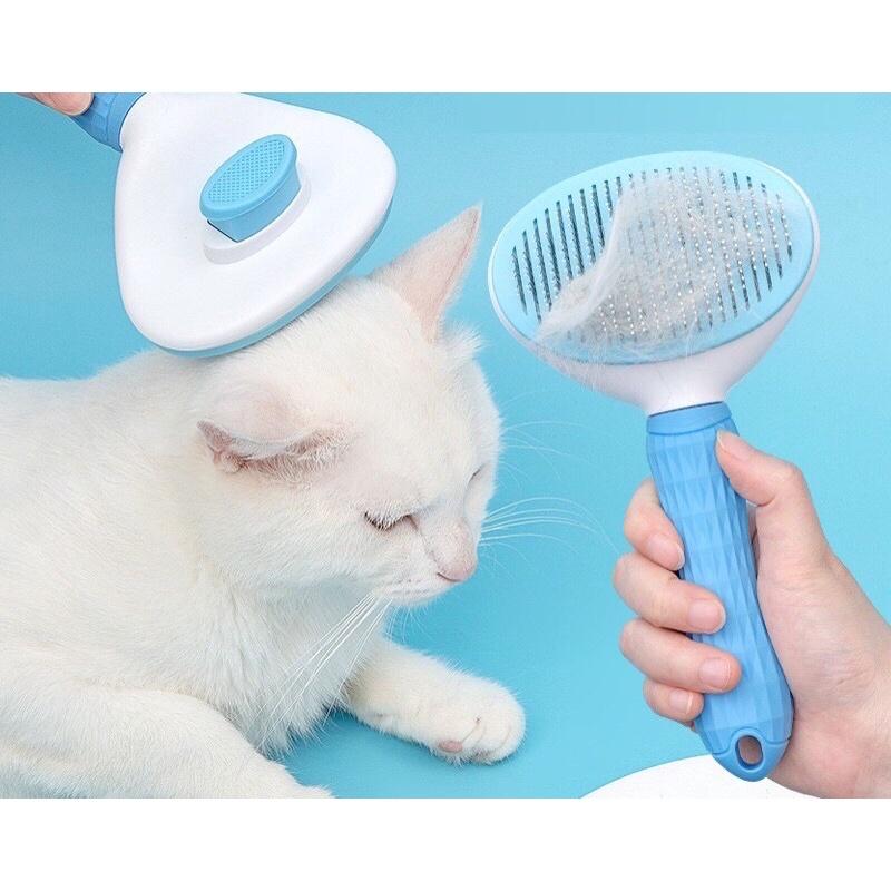 Lược Chải Lông Cho Chó Mèo - Lược Lấy Lông Rụng Cao Cấp