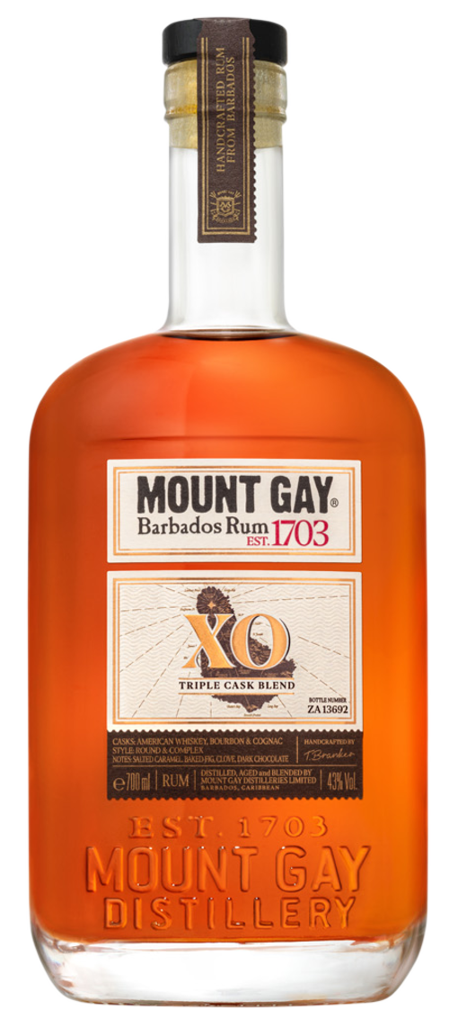 Rượu Mount Gay XO Rum 43% 1x0.7L