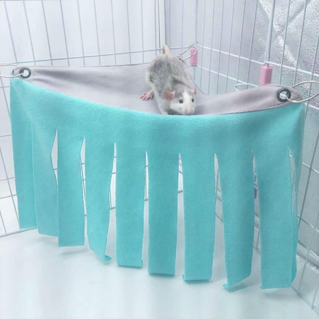 Soft Hamster Hammock Small Animal Hamster Bed Nest for Small Pet