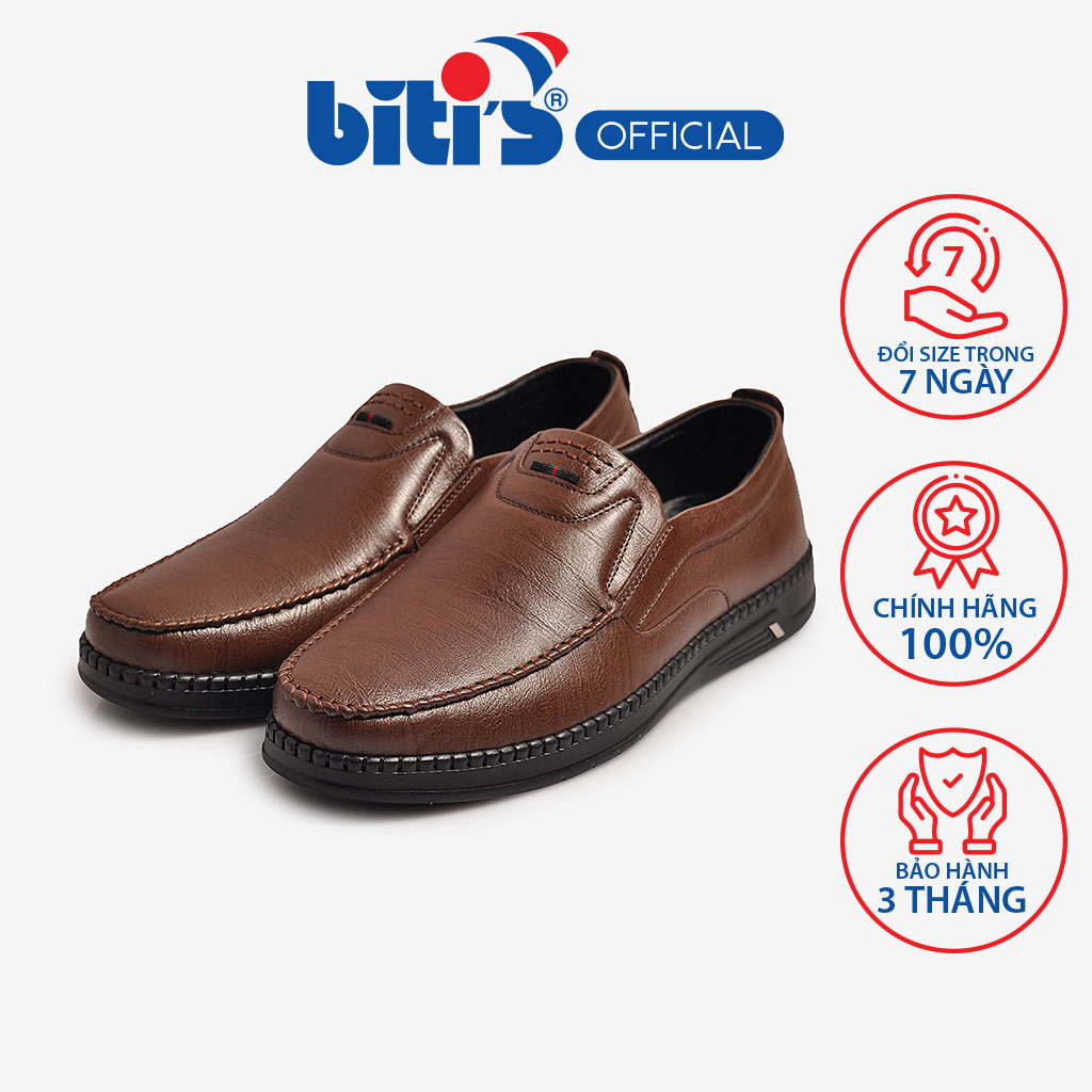 Giày Tây Nam Biti's BMM001477NAD (Nâu đậm)