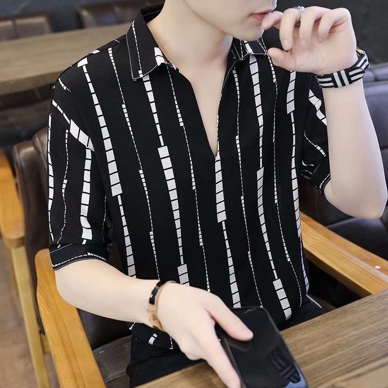 Áo Sơ Mi Tay Ngắn Thời Trang Dành Cho Nam