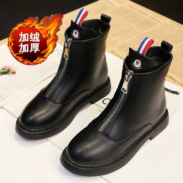 Giày bốt Chelsea 2021 phong cách Anh Quốc thời trang thu đông cho nữ