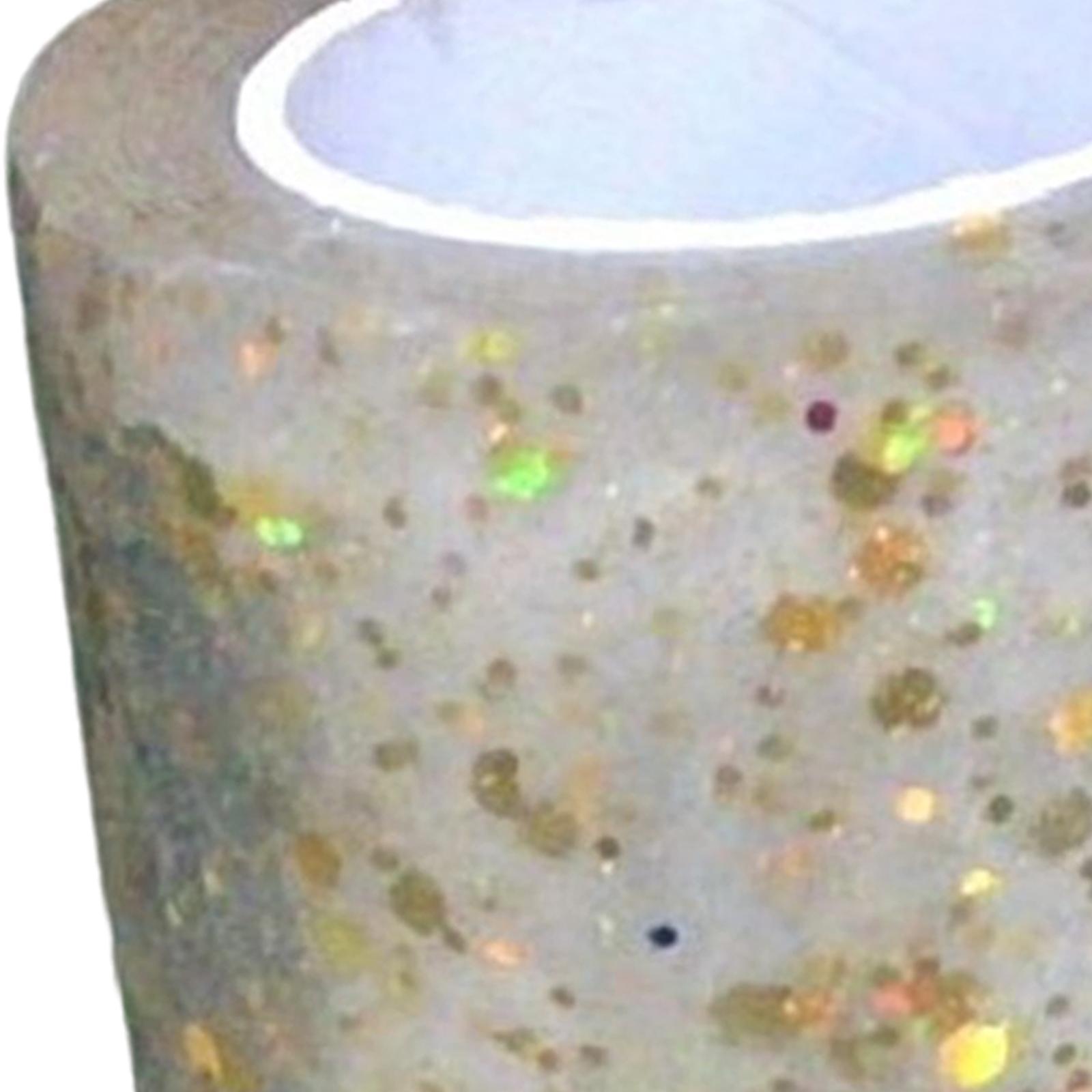 Glitter Tape Double Sided Tape, Adults Tape Educational Toy, Multifunctional Mounting Tape Reusable for Bubble Blowing Home Handmade Ball