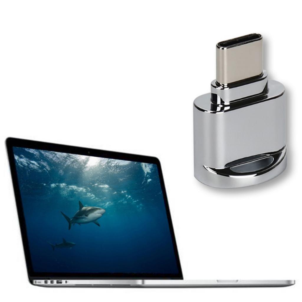 2x USB3.1 Type-C TF Memory Card Reader OTG Adapter for Note 8 S8