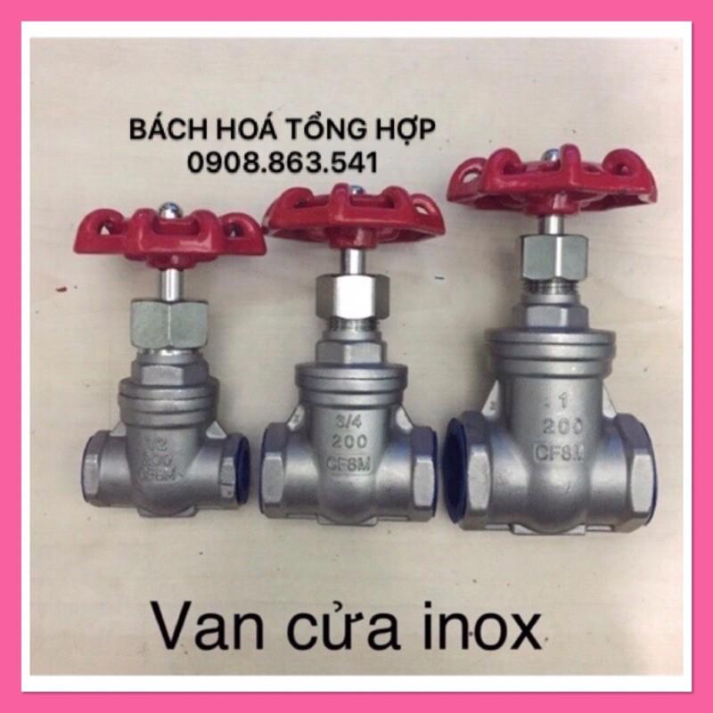 Van cửa Inox ống 21,27,34