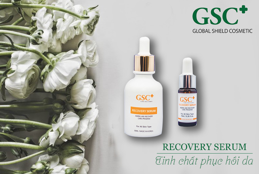 Tinh chất phục hồi và tái tạo da GSC+ Recovery Serum 50ml