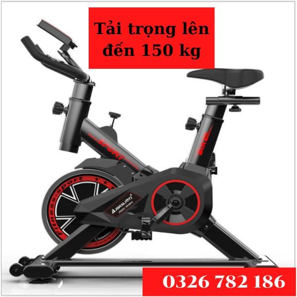 Xe đạp tập gym thể dục tại nhà Spin Bike, kiểu dáng thể thao Tặng kèm đồng hồ+Trụ đấm bốc