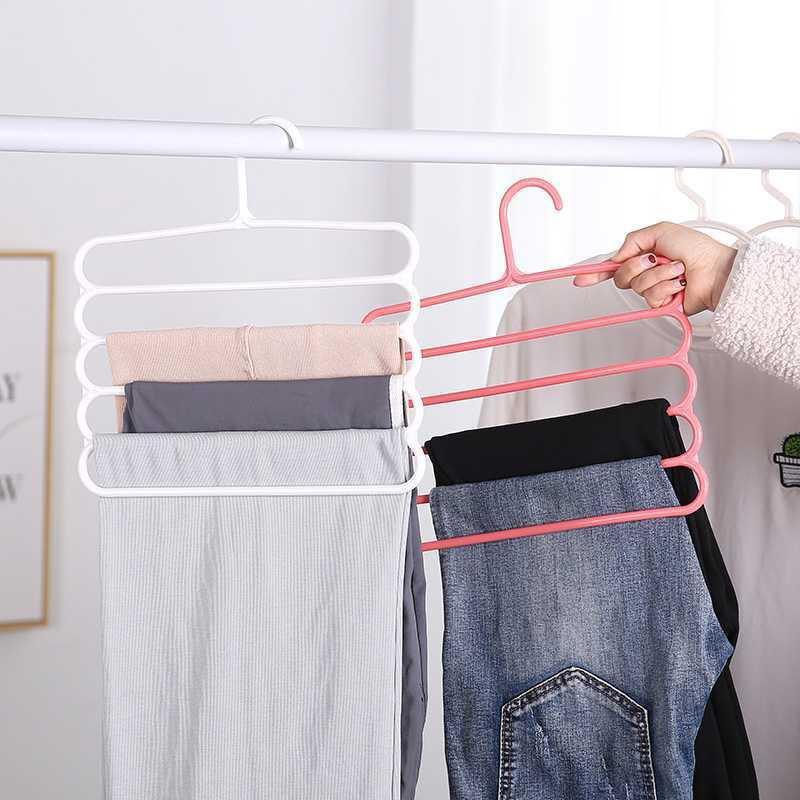 GIÁ SỈ Móc Treo Quần Áo Đa Năng Nhiều Tầng Bằng Nhựa 88203 Sỉ Lẻ Gia Dụng 88