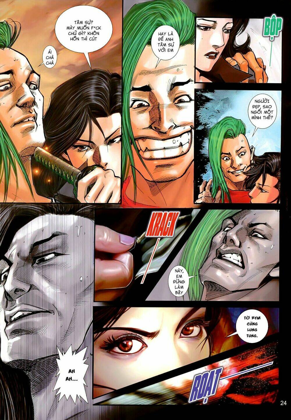 nữ hồng côn chapter 4 8