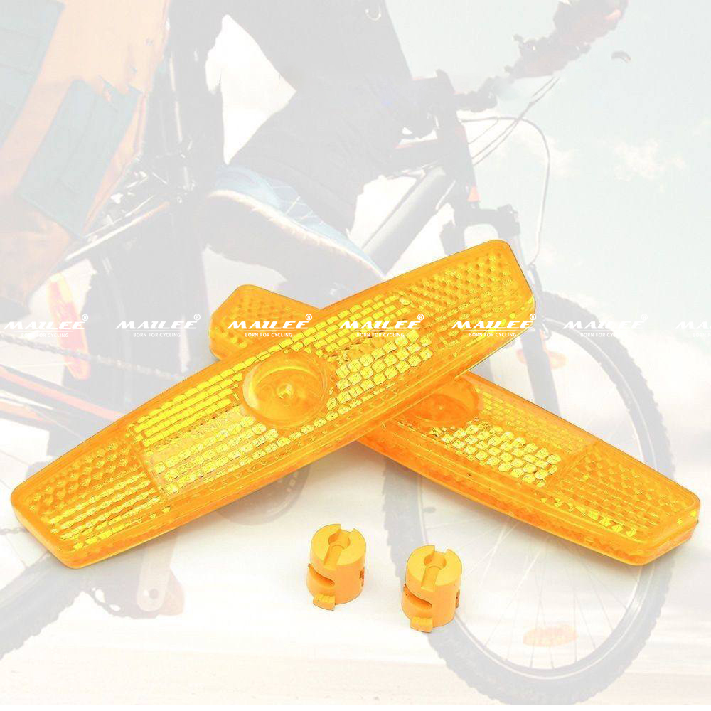 Phản Quang Xe Đạp Mai Lee PQ-089 Chất liệu Nhựa Giúp An Toàn Ban Đêm, Đạp Xe, Phù Hợp MTB Có Căm - Mai Lee
