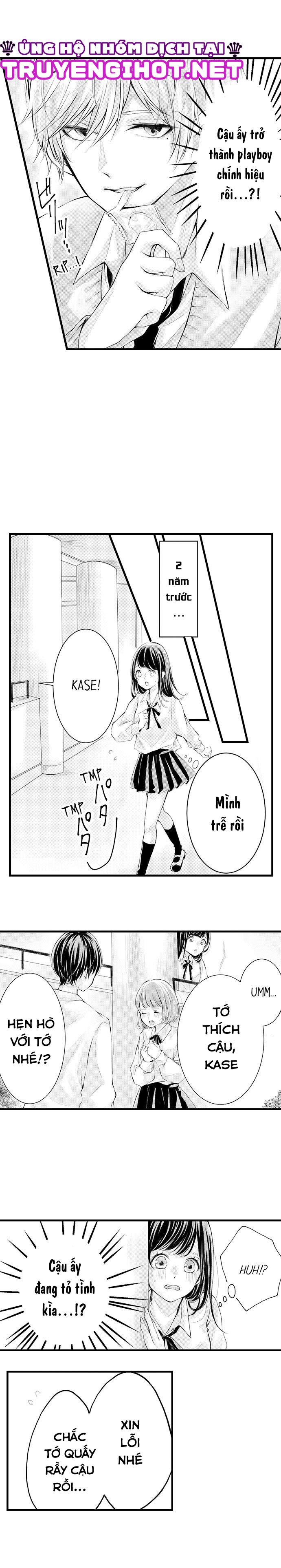 [16+] tớ và cậu chỉ còn cách nhau 0,01mm nữa chapter 1.1 4