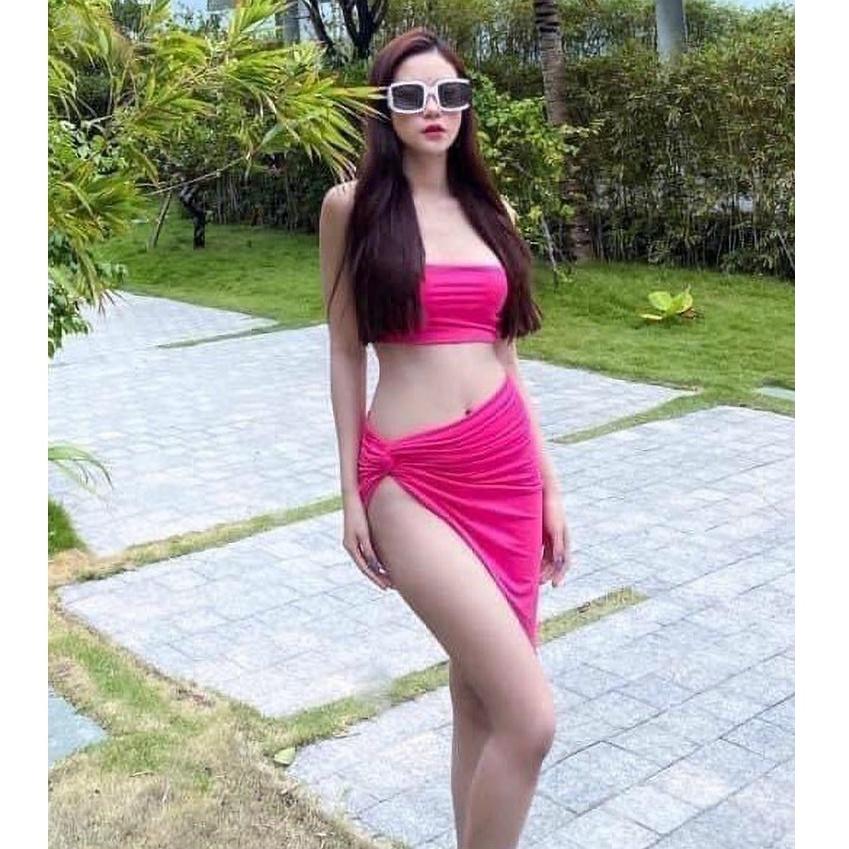 BIKINI 2 MẢNH KÈM VÁY 3 MÓN CAO CẤP BIKINI STORE