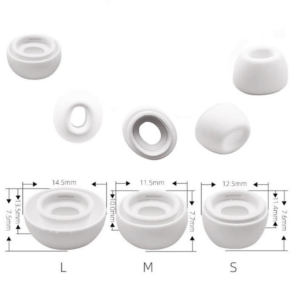 In Ear Headphone Headset Earbuds Tip Cover Silicone Earplug For Airpods Pro3