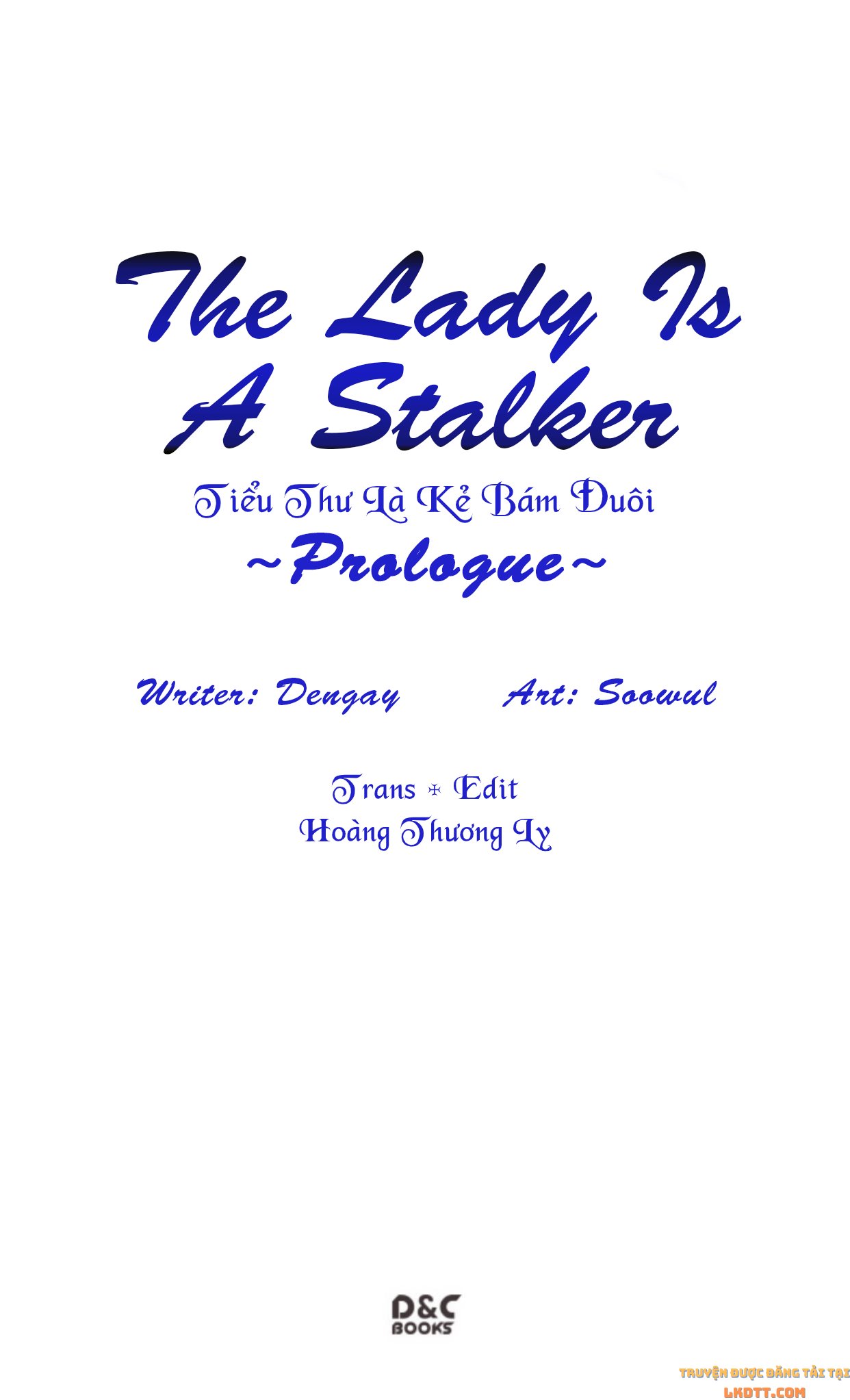 [prolugue] tiểu thư là kẻ bám đuôi chapter 1 2