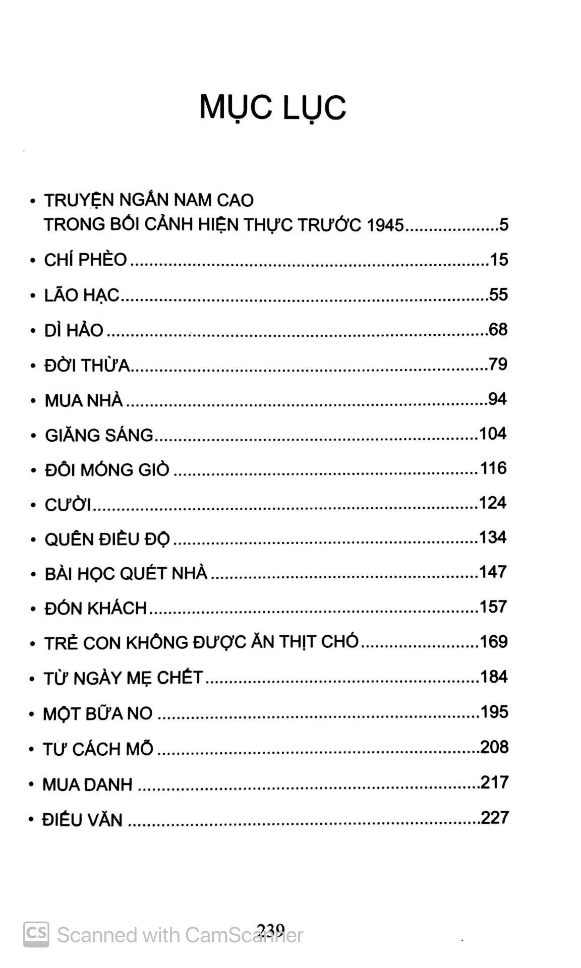 Chí Phèo (Tái Bản 2018)