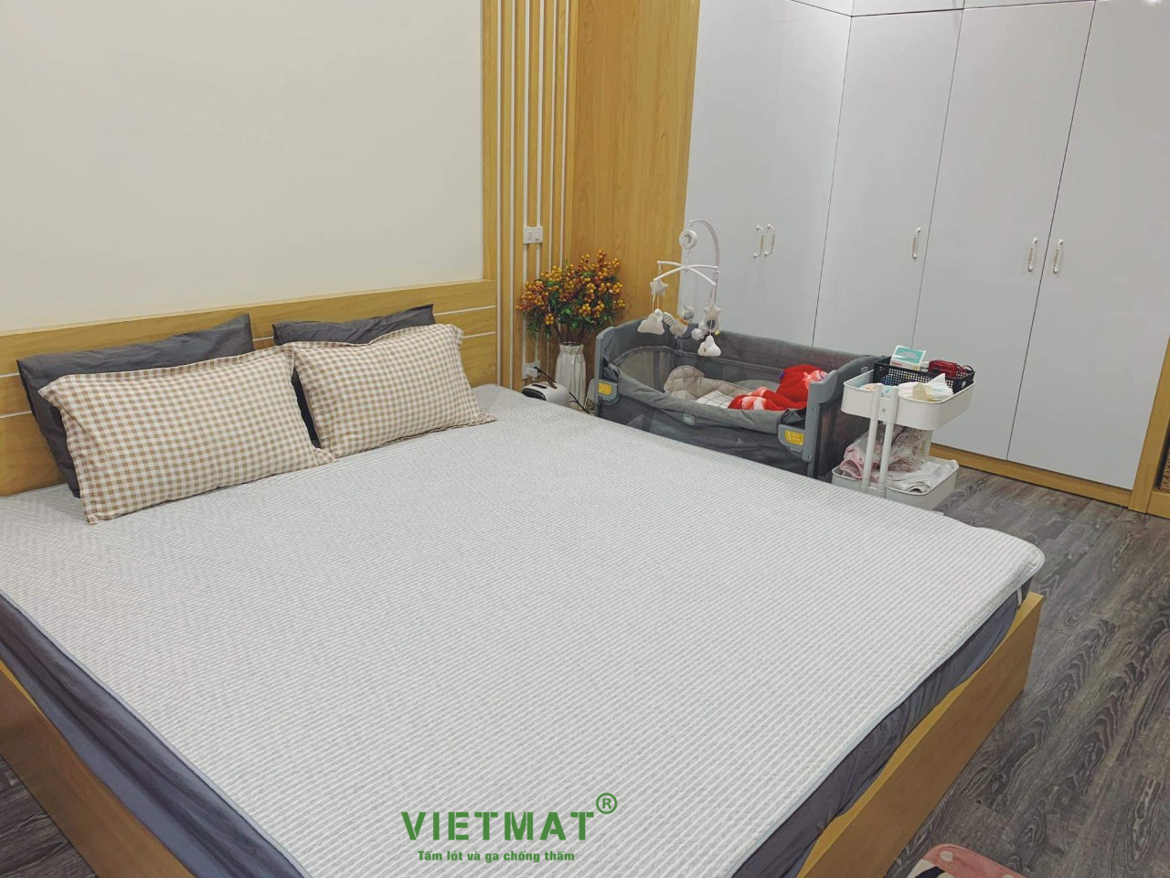 Tấm lót chống thấm organic size 1,2x2m, 1,4x2m, 1,6x2m, 1,8x2m, 2x2m, 2x2,2m