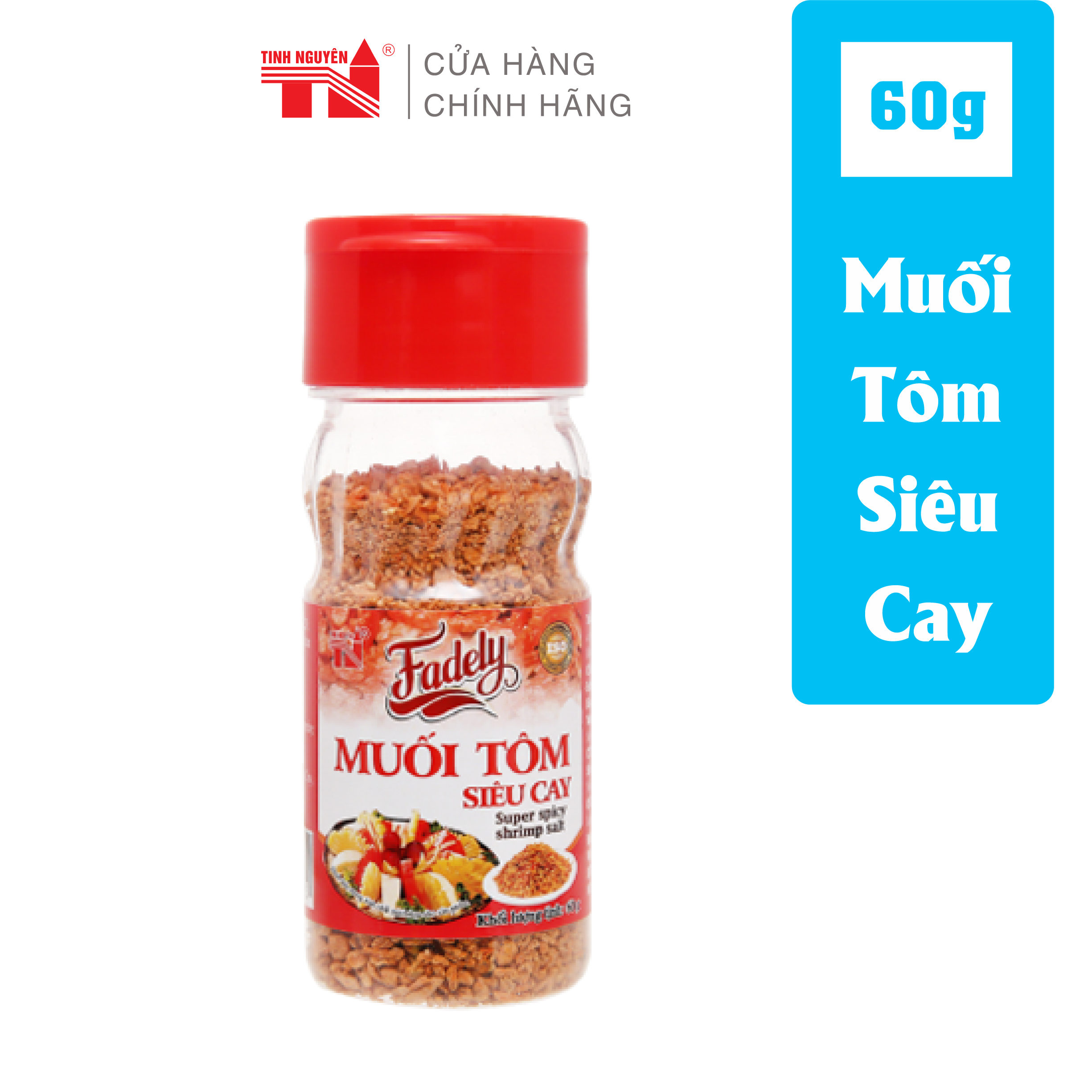 Muối Tôm Siêu Cay Fadely (65g)