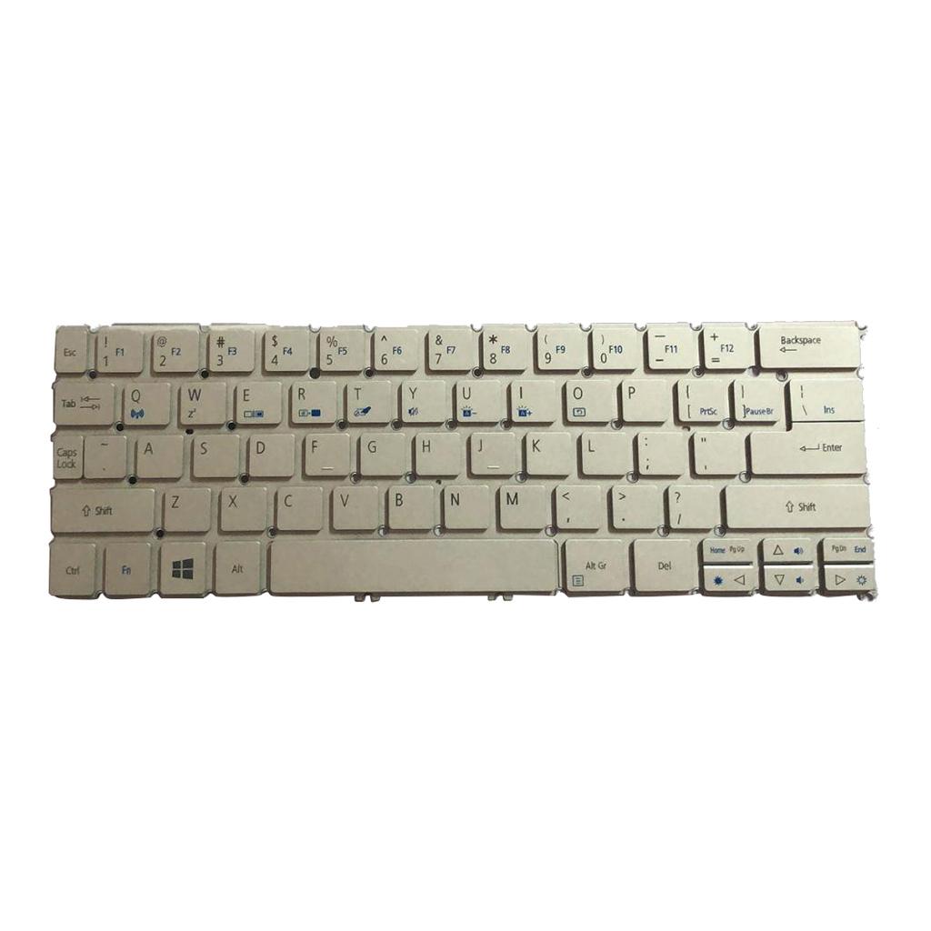 US English Replacement Keyobard White Color for  Aspire P3-131 P3-171 Laptop