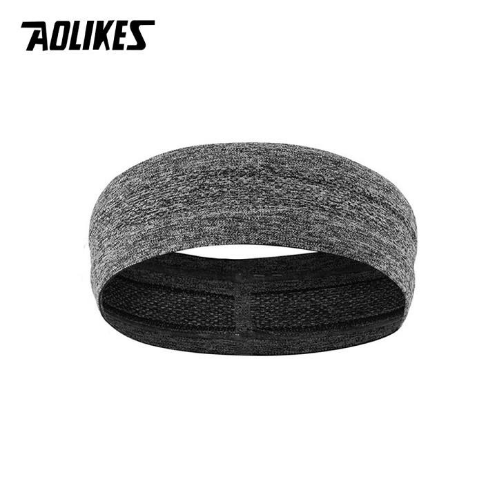 Băng Đô Thể Thao, Băng Trán Headband Đeo Đầu Tập Gym Thể Hình Chạy Bộ Thấm Mồ Hôi Nam Nữ Chính Hãng Aolikes AL2103